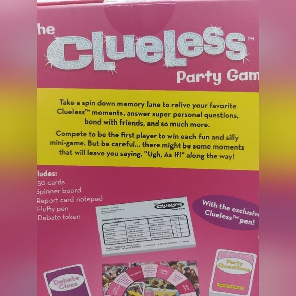 The Clueless‎ A Party Game Friends Fashion Fun Throwback - Picture 5 of 5
